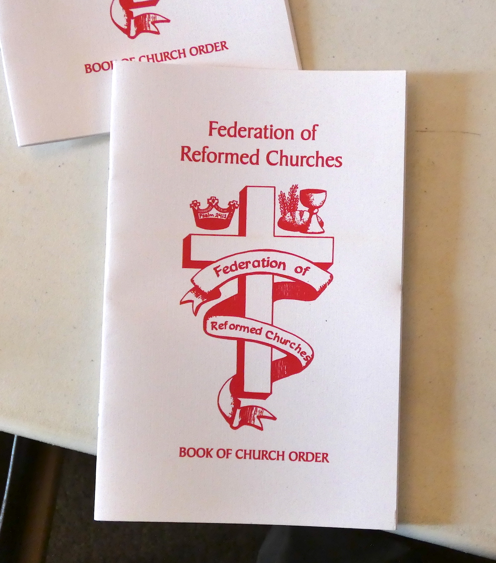 Federation of Reformed Churches book of church order